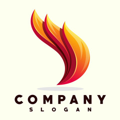 fire flame logo designs