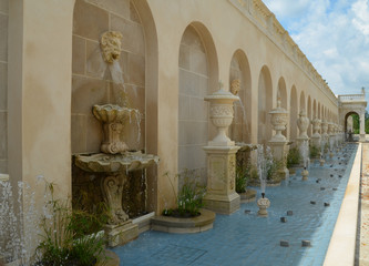 jardin de fontaines
