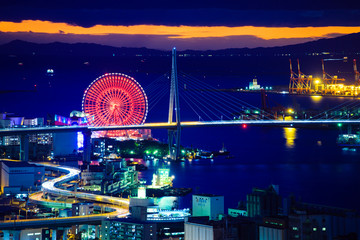 Obraz premium 大阪の夜景