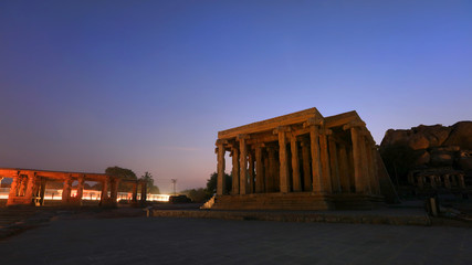 Obraz premium Ruines of Hampi in Karanataka state India