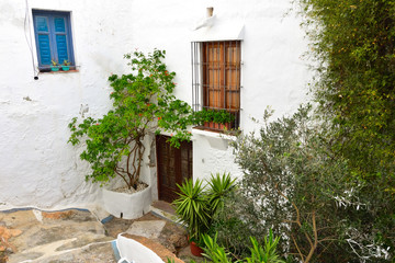 frigiliana uliczka pueblo bianco © Barbara Bajorek