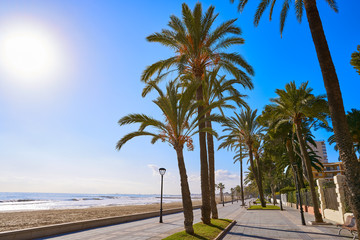Obraz premium Benicassim Almadrava playa beach Castellon