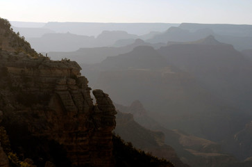 Fototapeta na wymiar grand canyon mountains background