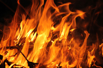 Fire flame texture background.