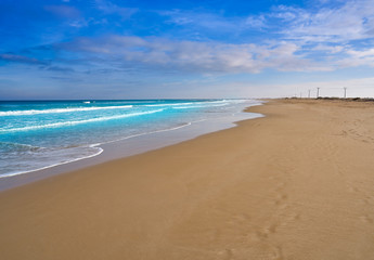 Delta del Ebro Ebre beach of La Marquesa