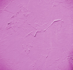 Old paint on the concrete wall