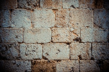 Background with stone wall 