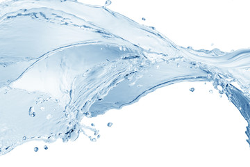 Obraz premium Water splash,water splash isolated on white background,water