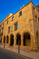 Fototapeta premium Santa Tecla old hospital facade Tarragona
