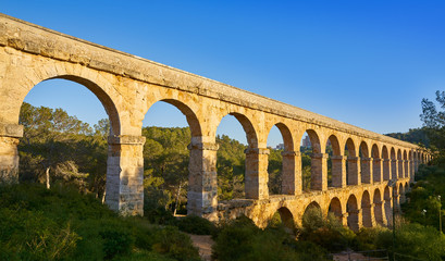 Obraz premium Aqueduct Pont del Diable in Tarragona