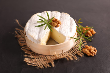 fresh camembert portion