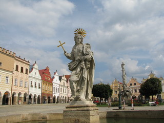 Fototapeta na wymiar Telc - Moravia - Czech Republic