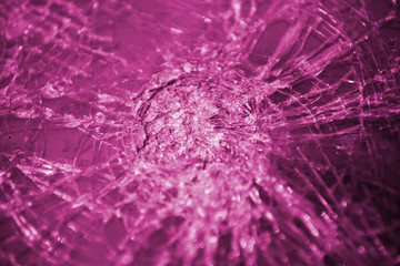 Abstract image of broken glass texture, background