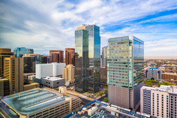 Phoenix, Arizona, USA paysage urbain
