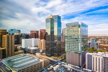Foto auf Acrylglas Stadtbild von Phoenix, Arizona, USA © SeanPavonePhoto