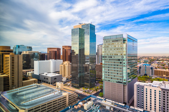 Phoenix, Arizona, USA Cityscape