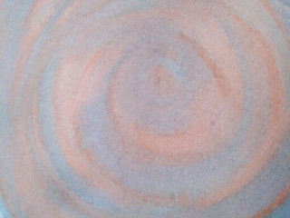 Hand painted watercolor background spiral