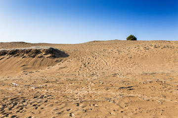 A view of beach on Corfu, Greece, one of the Island's most popular resorts