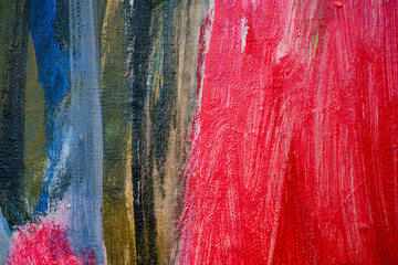 Obraz premium paint on wall