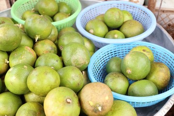 lemons at street food
