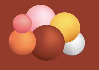 3d figures realistic vector primitives