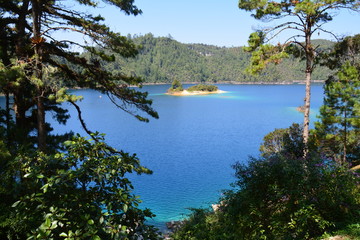 Lagos de Montebello Chiapas Mexique - Montebello Lakes Chiapas Mexico