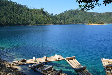 Lagos de Montebello Chiapas Mexique - Montebello Lakes Chiapas Mexico