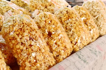 Popcorn in the market