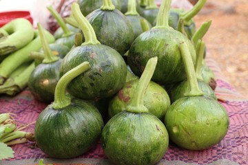 Pumpkin at street food