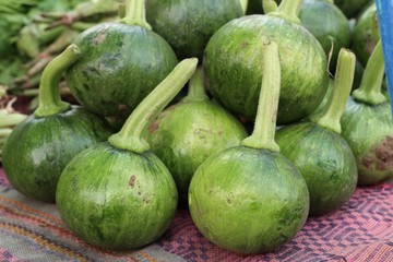 Pumpkin at street food