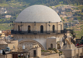 Dome of synagogue Hurva in old city of Jerusalem