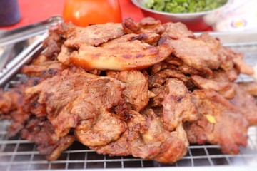 pork roast on street food