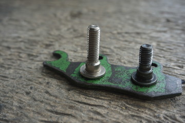 iron motorcycle screw