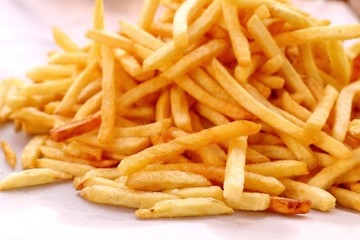 French fries at street food