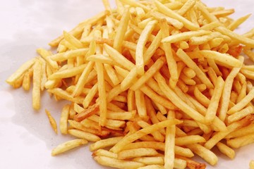 French fries at street food