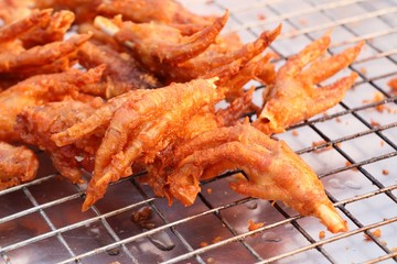 Fried chicken at street food