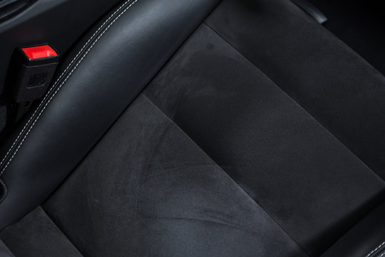 Black car seat