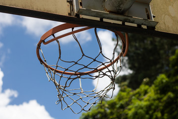 Basketball outdoor rim