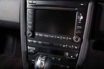 Infotainment system of sports car