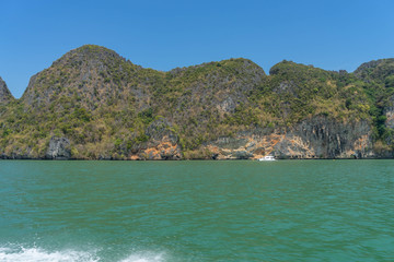 Rocks and sea in Thailand