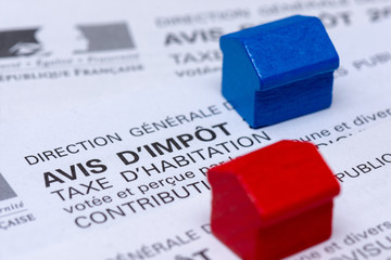 Avis d'impôt taxe d'habitation, France