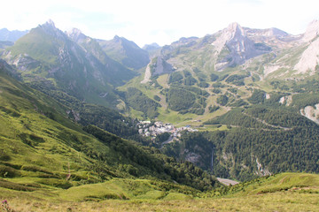 Fototapeta premium Aubisque col (Pyrenees - France)