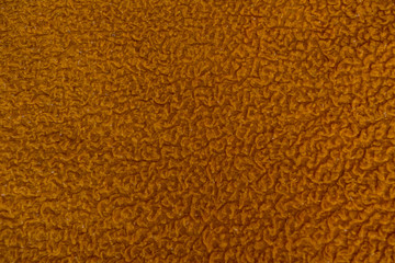 Textile texture. Orange textile. Textile background.