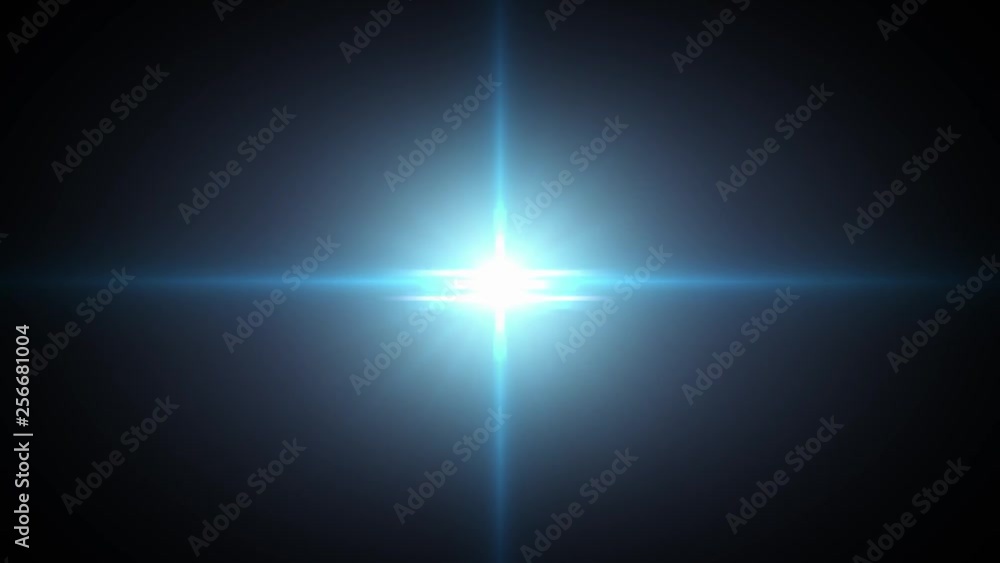 Aufkleber pack of turning on and on flash/ 4k animation of dynamic flash light leaks turning on and off