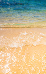 Paradise beach ocean water