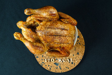 calorie calculator grilled chicken 170 kcal 100 grams diet