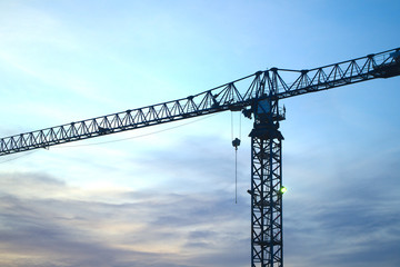 lifting machine construction crane hoist equipment heavy industry