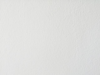 Beautiful white watercolor cement concrete on background texture wall.