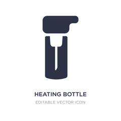 heating bottle icon on white background. Simple element illustration from General concept.