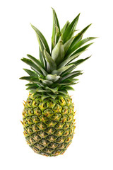 Fototapeta premium Pineapple isolated on white.